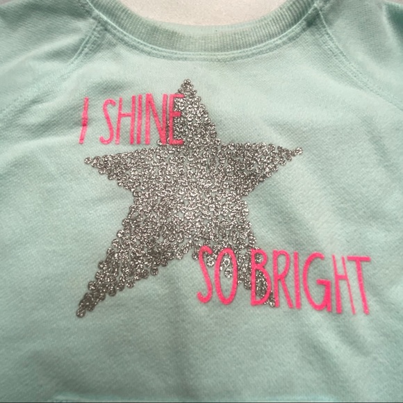 Childrens Place Pale Green Graphic Sweatshirt 2T - Picture 4 of 8